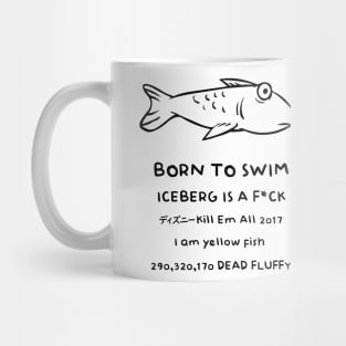 Fluffy Club Penguin Fish Mug